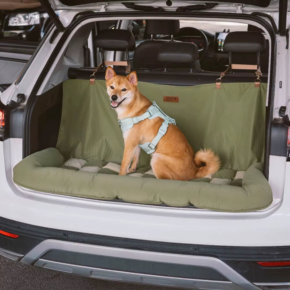 Deluxe Dog Car Seat Bed – Travel in Safety, Lounge in Style